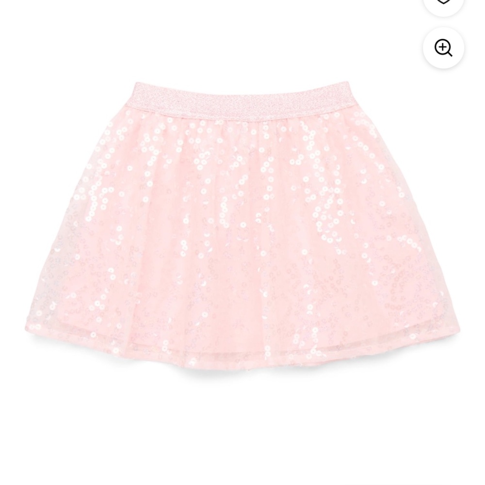 Garanimals Girls Icy Pink Sequin Skirt Size 8 NWT